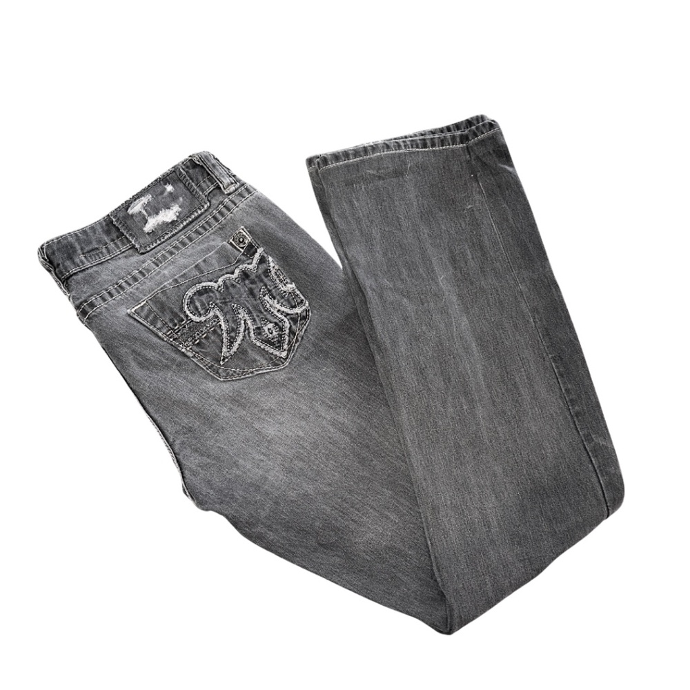 Buckle Sardinia Bootcut Gray Jeans Women Size 30x34